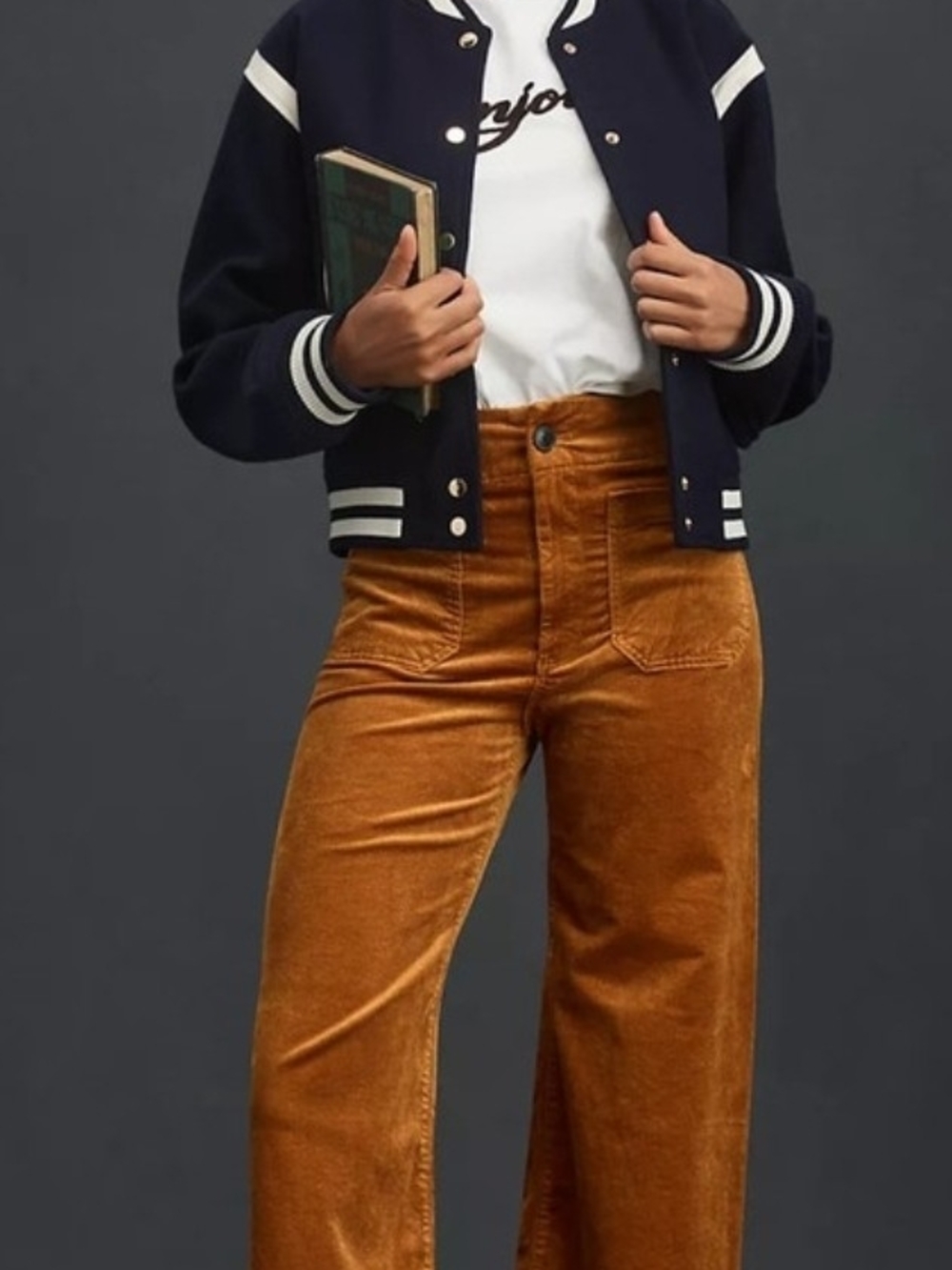 Anthropologie Maeve Colette Caramel corduroy pants